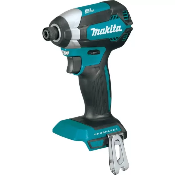 Makita 18V LXT Brushless 1/4 in. Impact Driver, 1/2 in. Hammer Driver-Drill and Recipro Saw with bonus 18V LXT Starter Pack