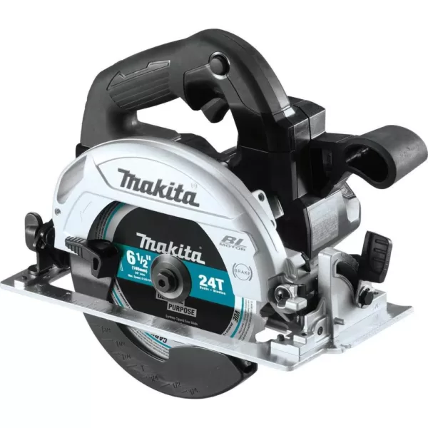 Makita 18V LXT Sub-Compact Brushless 1/2 in. Hammer Driver Drill, Impact Wrench and Circular Saw w/ bonus 18V LXT Starter Pack