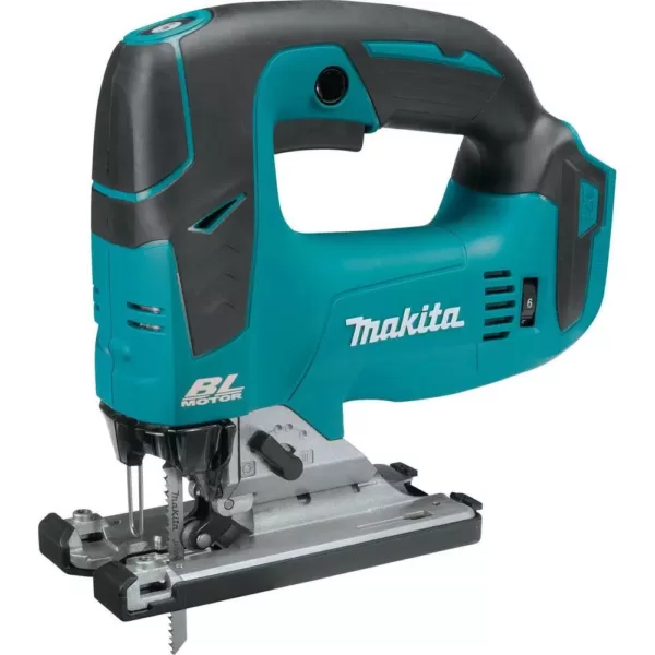 Makita 18-Volt LXT Brushless Compact Router, Jig Saw and 2 Gal. Dust Extractor/Vacuum with bonus 18-Volt LXT Starter Pack