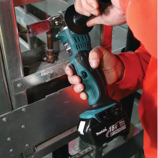 Makita 18-Volt LXT Lithium-Ion 3/8 in. Cordless Angle Drill (Tool-Only)