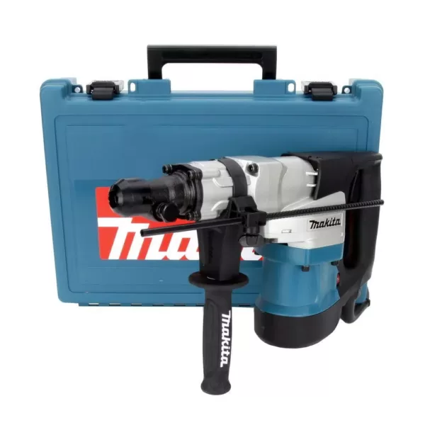 Makita 12 Amp 1-9/16 in. Corded Spline Concrete/Masonry Rotary Hammer Drill with Side Handle D-Handle and Hard Case