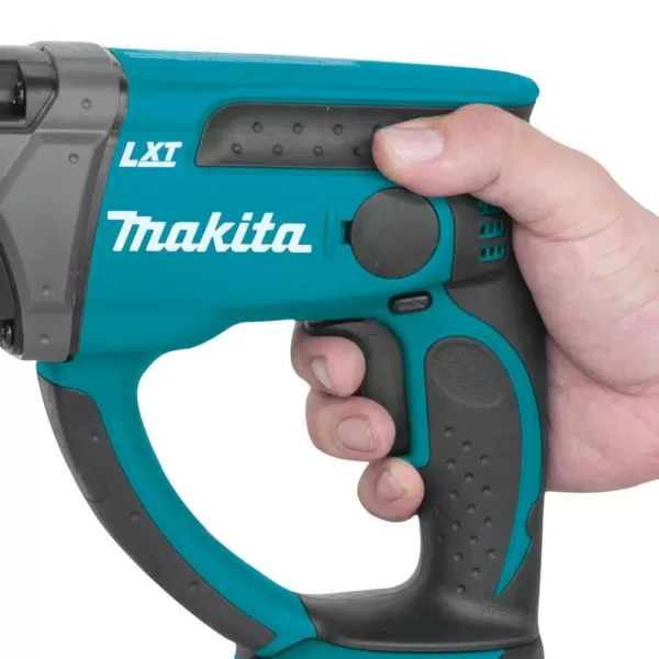 Makita 18-Volt LXT Lithium-Ion 7/8 in. Cordless SDS-Plus Concrete/Masonry Rotary Hammer Drill Kit w/ (2) batteries 5.0Ah, Bag