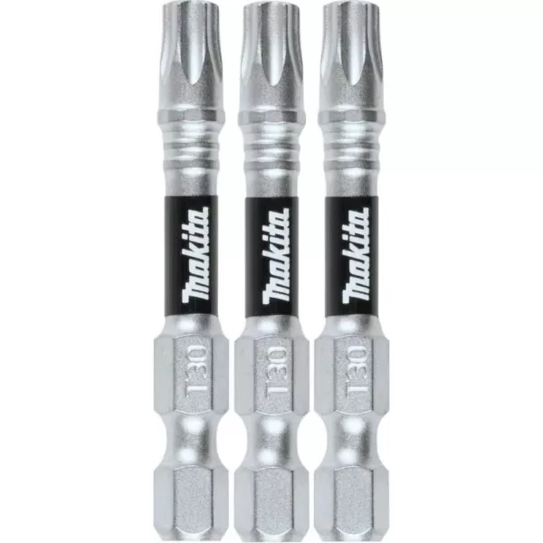 Makita IMPACT XPS T30 Torx 2 in. Power Bit (3-Pack)