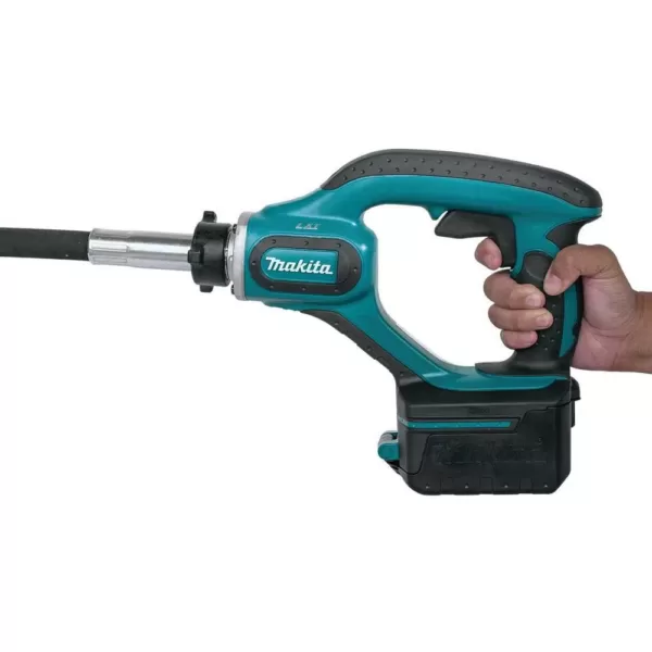 Makita 18-Volt 5.0Ah LXT Lithium-Ion Cordless 8 ft. Concrete Vibrator Kit