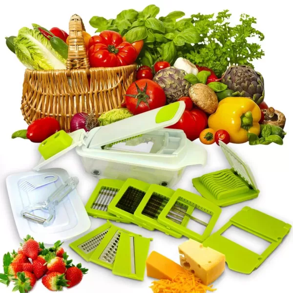 MegaChef 8-in-1 Multi-Use Slicer, Dicer and Chopper