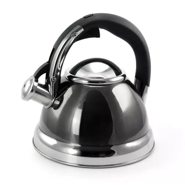 Mr. Coffee Kelton 2 Qt. Stainless Steel Whistling Tea Kettle