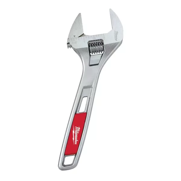 Milwaukee 8 in. Wide Jaw Adjustable Wrench