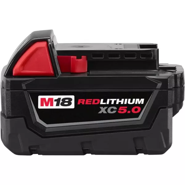 Milwaukee M18 18-Volt Lithium-Ion Cordless 4-1/2 in. Cut-Off/Grinder W/ M18 Starter Kit W/ (1) 5.0Ah Battery and Charger