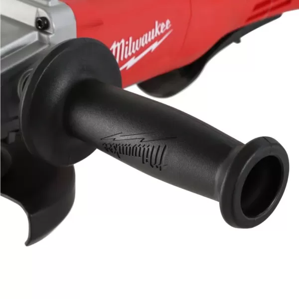 Milwaukee 11 Amp Corded 4-1/2 in. Small Angle Grinder with No-Lock Paddle