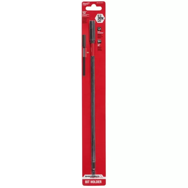 Milwaukee 12 in. Shockwave Magnetic Bit Holder