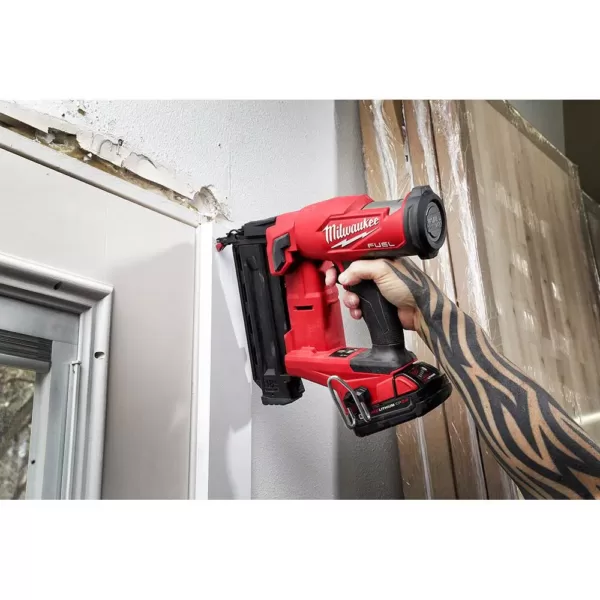 Milwaukee M18 FUEL 18-Volt Lithium-Ion Brushless Cordless Gen II 18-Gauge Brad Nailer (Tool-Only)