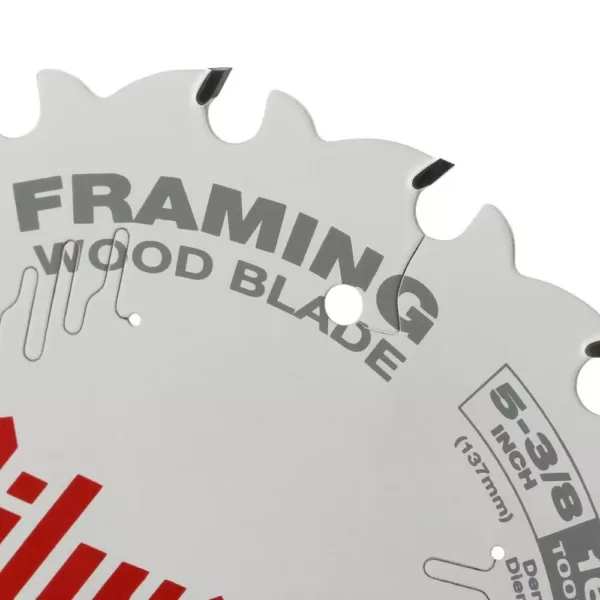 Milwaukee 5-3/8 in. x 16-Tooth Framing Circular Saw Blade