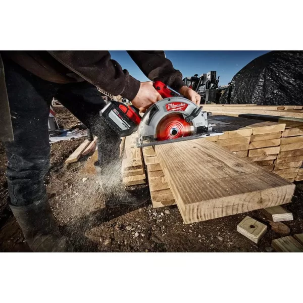 Milwaukee M18 FUEL 18-Volt Lithium-Ion Brushless 7-1/4 in. Cordless Circular Saw/Jigsaw/Compact Router Combo Kit (3-Tool)