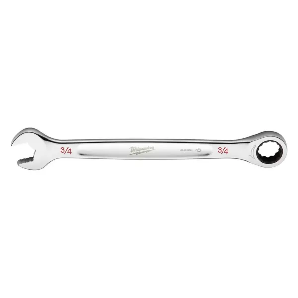 Milwaukee 3/4 in. SAE Ratcheting Combination Wrench