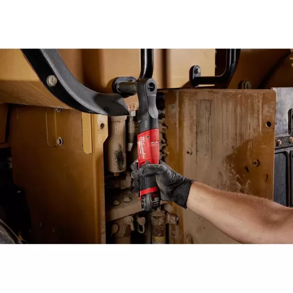 Milwaukee M12 FUEL 12-Volt Lithium-Ion Brushless Cordless 1/2 in. Ratchet (Tool-Only)