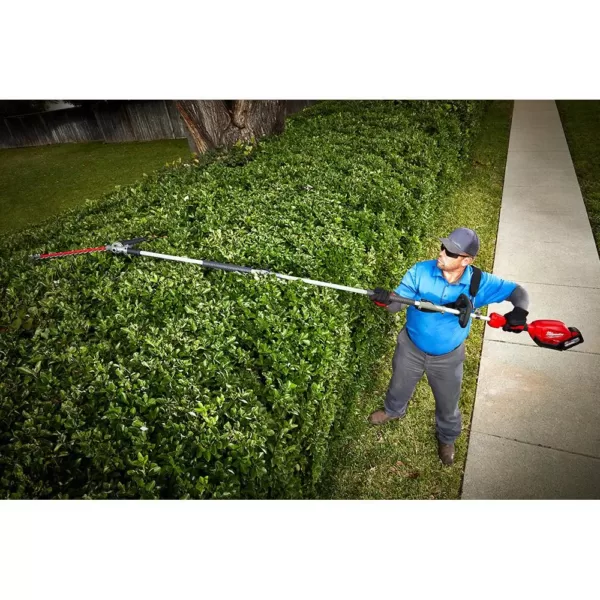 Milwaukee M18 FUEL 18-Volt Lithium-Ion Cordless Brushless String Grass Trimmer Combo Kit with Pole Saw, Hedge Trimmer, Edger