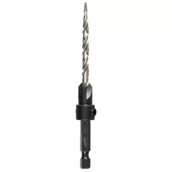 Milwaukee #10 Countersink 3/16 in. High Speed Steel Drill Bit