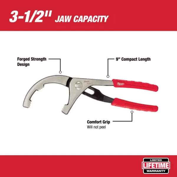 Milwaukee Oil Filter Pliers