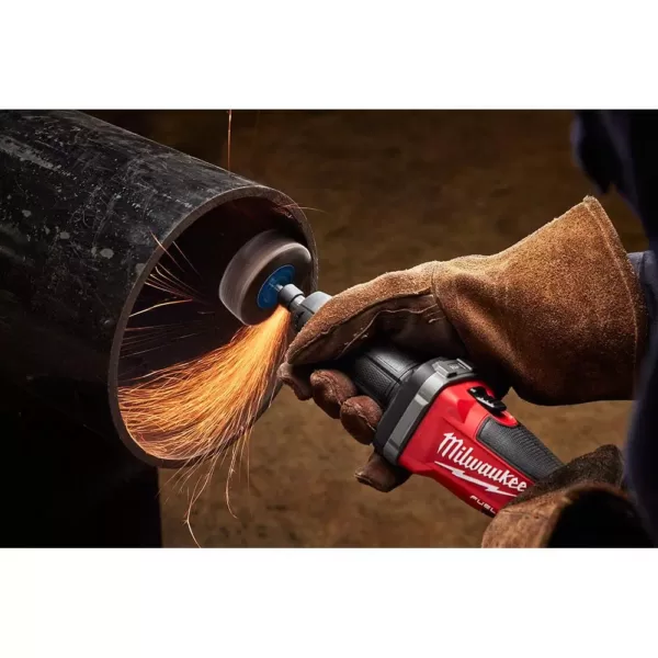 Milwaukee M18 FUEL 18-Volt Lithium-Ion Brushless Cordless 1/4 in. Die Grinder (Tool-Only)