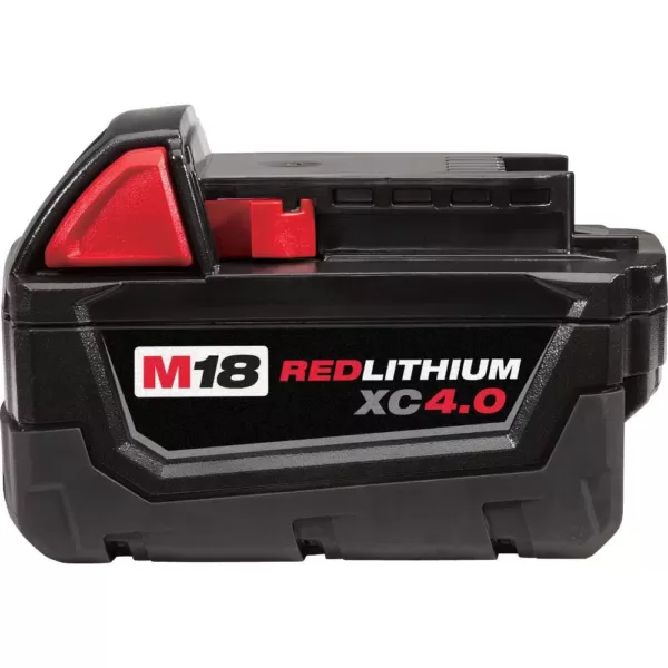 Milwaukee M18 Lithium-Ion 1/2 in. Cordless Hammer Drill Driver Kit with Free M18 4.0 Ah Extended Capacity Battery