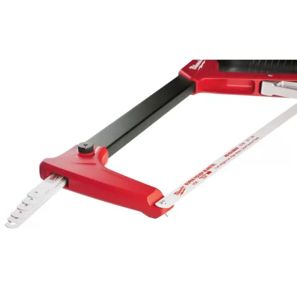 Milwaukee 12 in. Hack Saw with Rubber Handle with 10 in. Hack Saw