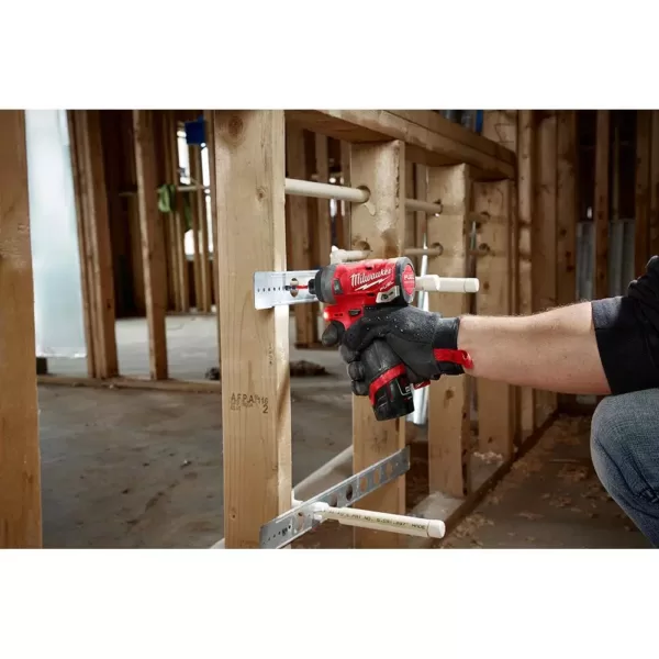 Milwaukee M12 FUEL 12-Volt Lithium-Ion Brushless Cordless 1/4 in. Hex Impact Driver Kit With Bonus M12 2.0Ah Battery