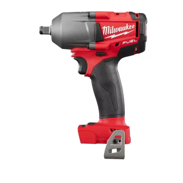 Milwaukee M18 FUEL 18-Volt Lithium-Ion Brushless Cordless 1/2 in. High Torque/Mid Torque/3/8 in. Impact Wrench Combo Kit (3-Tool)