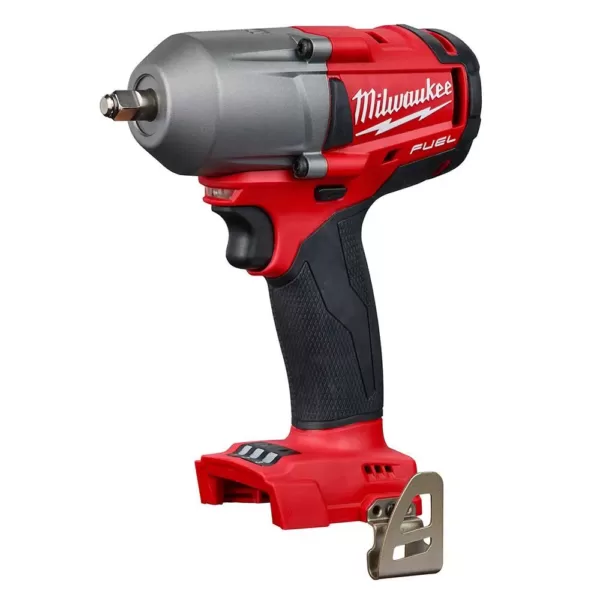 Milwaukee M18 FUEL 18-Volt Lithium-Ion Brushless Cordless Mid Torque 3/8 in. Impact Wrench with Friction Ring (Tool-Only)