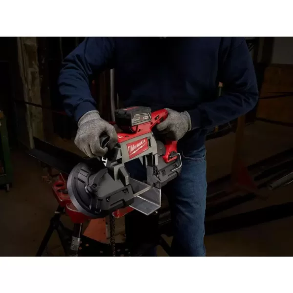 Milwaukee M18 FUEL 18-Volt Lithium-Ion Brushless Cordless Jig Saw and Band Saw with (2) 6.0Ah Batteries