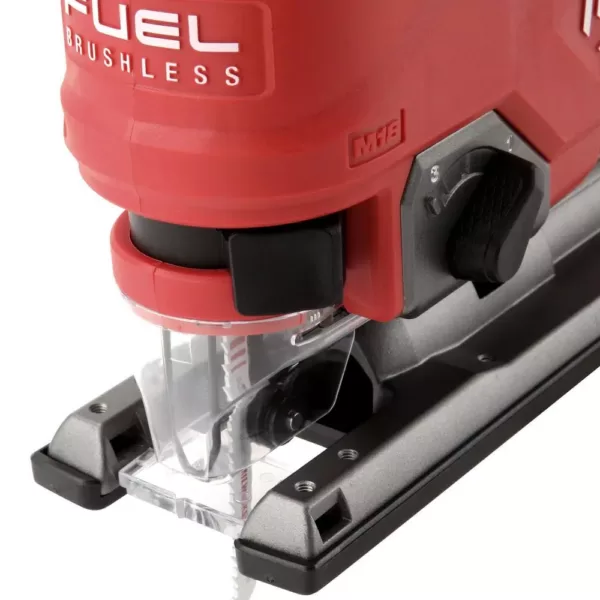 Milwaukee M18 FUEL 18-Volt Lithium-Ion Brushless Cordless Jig Saw and Band Saw with (2) 6.0Ah Batteries