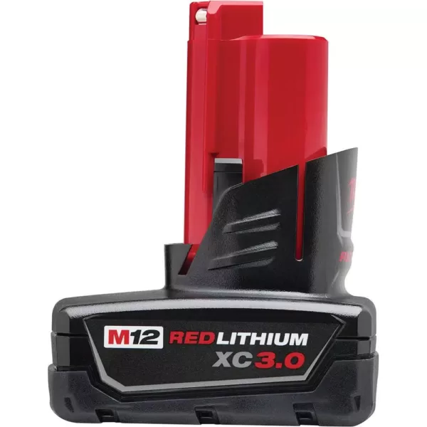 Milwaukee M12 12-Volt Lithium-Ion Cordless 750 Lumens TRUEVIEW LED Spotlight with M12 Compact Vacuum and 3.0 Ah Battery