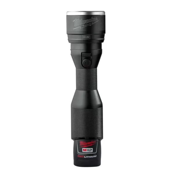 Milwaukee M12 12-Volt Lithium-Ion Cordless LED High Performance Flashlight Kit with (1) 1.5Ah Battery & Charger