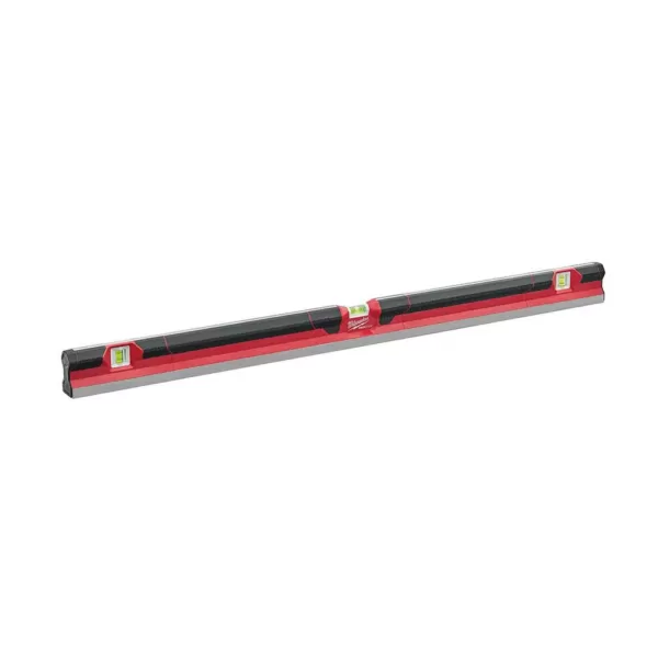 Milwaukee 48 in. Concrete Screed Level w/ 150 ft. Extra Bold Large Capacity Chalk Reel