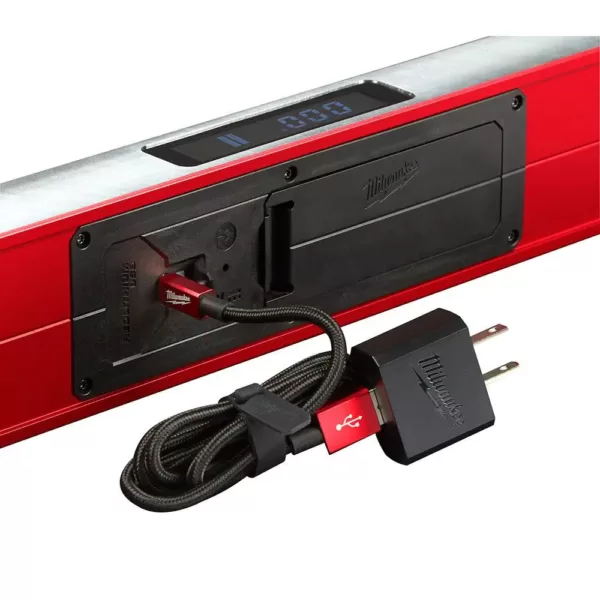 Milwaukee 24 in. Redstick Digital Box Level with Pin-Point Measurement Technology W/ 700 Lumens LED Rechargeable Flashlight