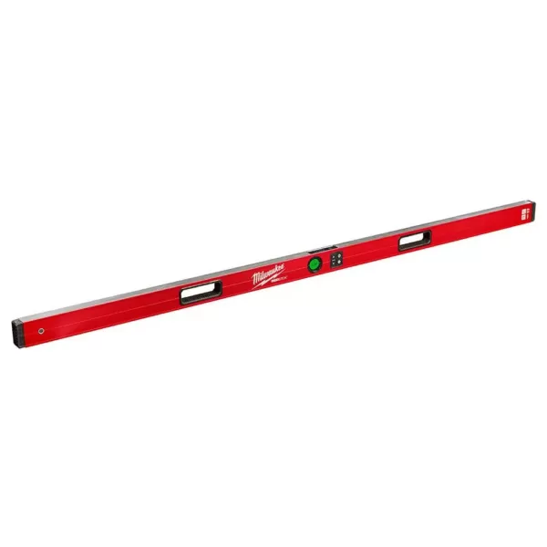 Milwaukee 72 in. Redstick Digital Box Level with Pin-Point Measurement Technology W/ 700 Lumens LED Rechargeable Flashlight