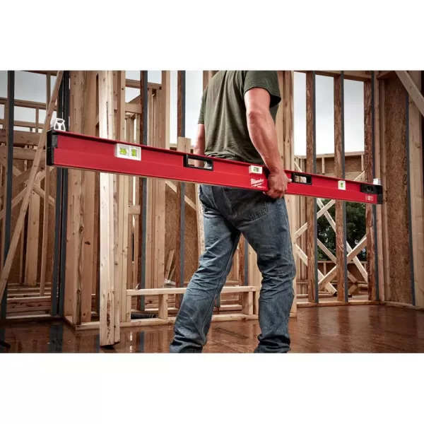 Milwaukee 78 in. to 144 in. REDSTICK Expandable Box Level