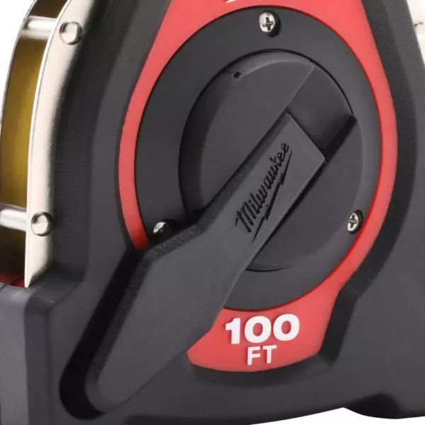 Milwaukee 100 ft. Closed Reel Long Tape Measure