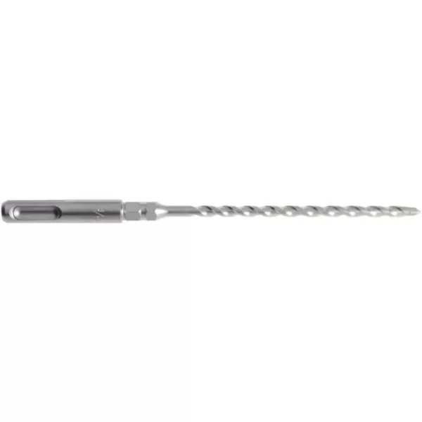 Milwaukee 3/16 in. x 7 in. 2-Cutter SDS Carbide Bit with 1/4 in. Hex Shoulder