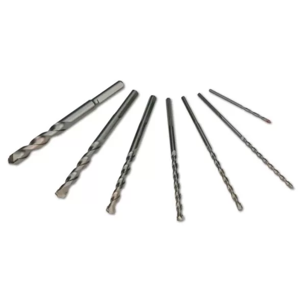 Milwaukee Carbide Hammer Drill Bit Set (7-Piece)