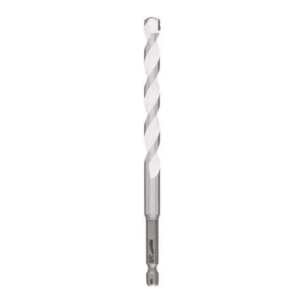 Milwaukee 3/8 in. x 4 in. x 6 in. SHOCKWAVE Carbide Multi-Material Drill Bit