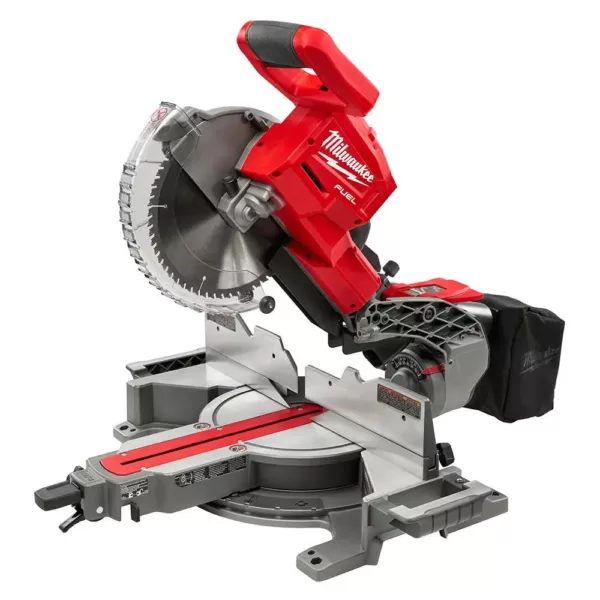 Milwaukee M18 FUEL 18-Volt Lithium-Ion Brushless Cordless 10 in. Dual Bevel Sliding Compound Miter Saw (Tool-Only)