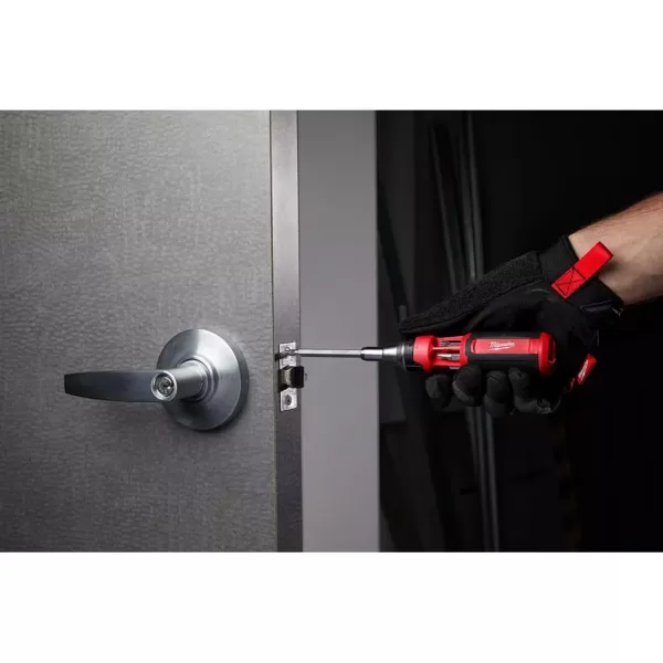 Milwaukee 9-in-1 Square Drive Ratcheting Multi-Bit Screwdriver