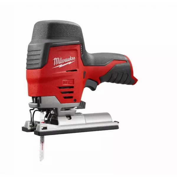 Milwaukee M12 FUEL 12-Volt Lithium-Ion Cordless Oscillating Multi-Tool and Jig Saw with two 3.0 Ah Batteries