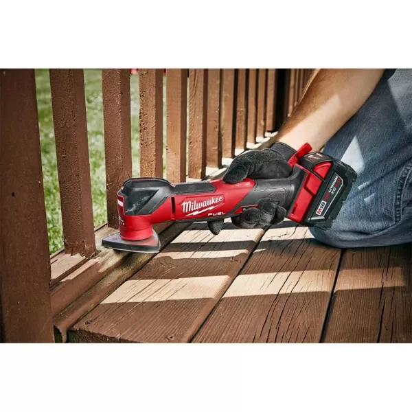 Milwaukee M18 FUEL 18-Volt Lithium-Ion Cordless Brushless Oscillating Multi-Tool (Tool-Only)