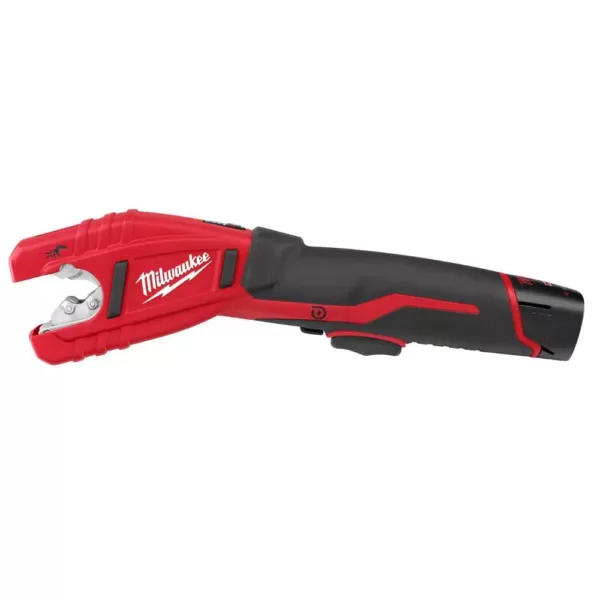 Milwaukee M12 12-Volt Lithium-Ion Cordless Sub-Compact Band Saw and Copper Tubing Cutter Combo Kit W/(1) 2.0Ah Battery and Charger