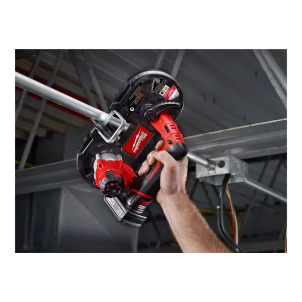 Milwaukee M12 12-Volt Lithium-Ion Cordless Sub-Compact Band Saw with 4.0 Ah M12 Battery