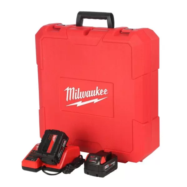 Milwaukee M18 18-Volt Lithium-Ion Cordless Band Saw Kit with Two 3.0 Ah Batteries, Charger, Hard Case