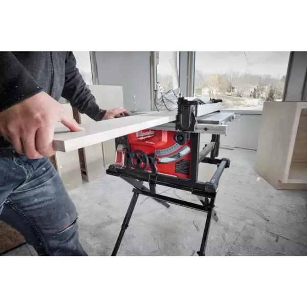 Milwaukee M18 FUEL ONE-KEY 18-Volt Lithium-Ion Brushless Cordless 8-1/4 in. Table Saw W/ Table Saw Stand (Tool Only)