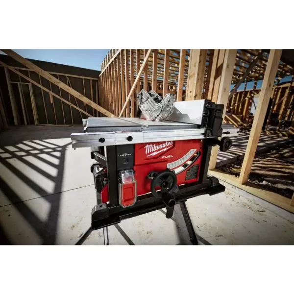 Milwaukee M18 FUEL ONE-KEY 18- volt Lithium-Ion Brushless Cordless 8-1/4 in. Table Saw Kit W/ (1) 12.0Ah Battery & Rapid Charger