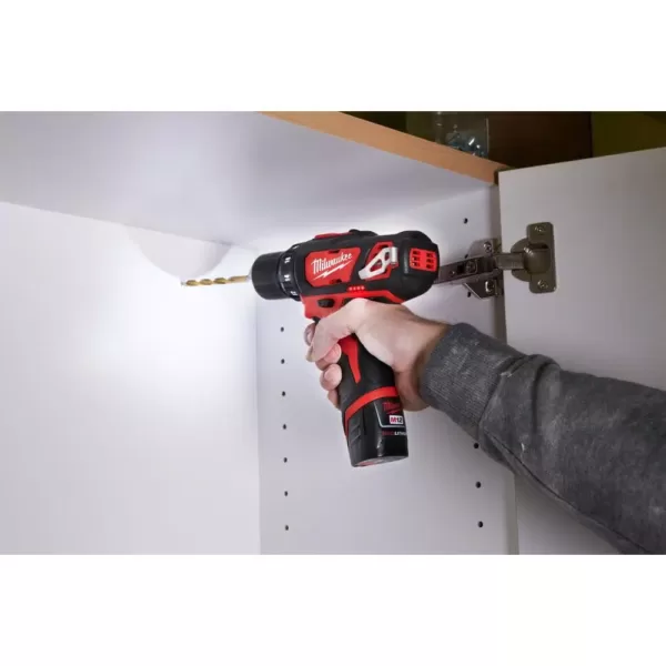 Milwaukee M12 12-Volt Lithium-Ion Cordless 3/8 in. Drill/Driver (Tool-Only)